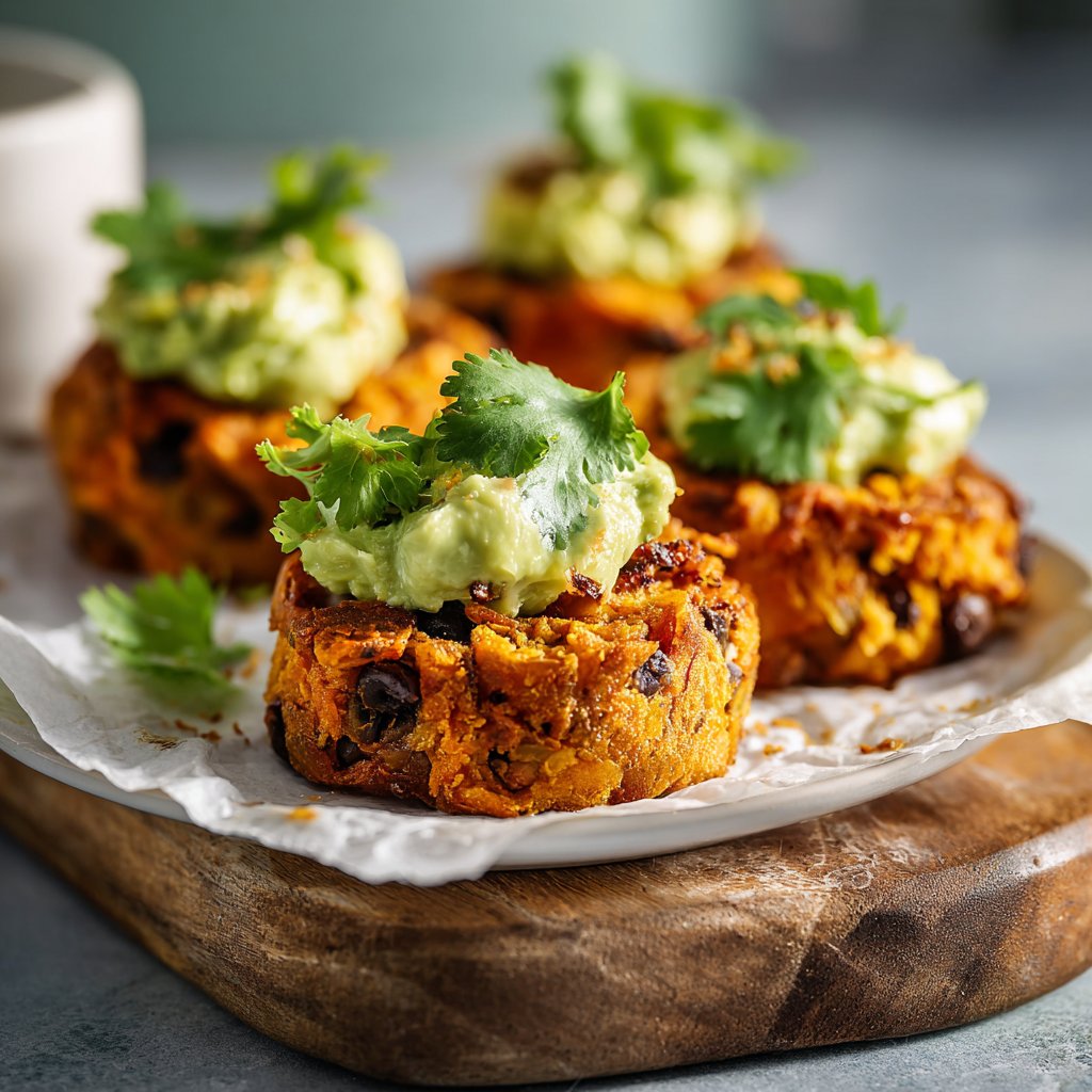 Easy Slider Sweet Potato Black Bean Sliders
