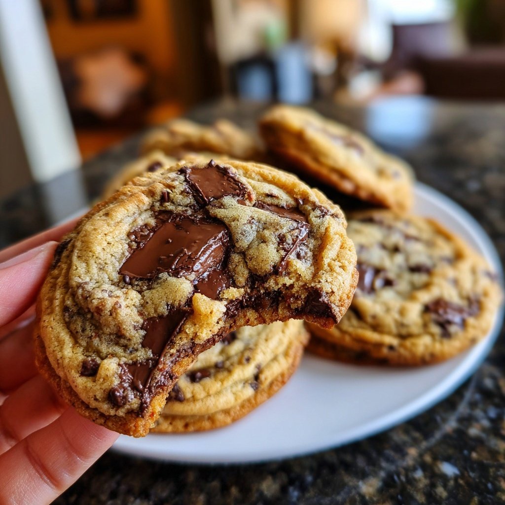 Bakery-Style Chocolate Chip Cookies