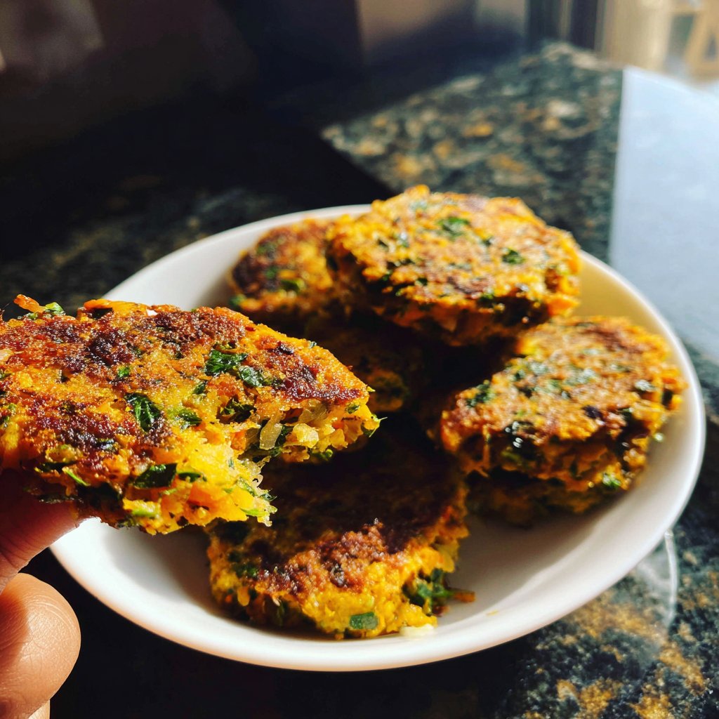 Baked Veggie Rice Patties