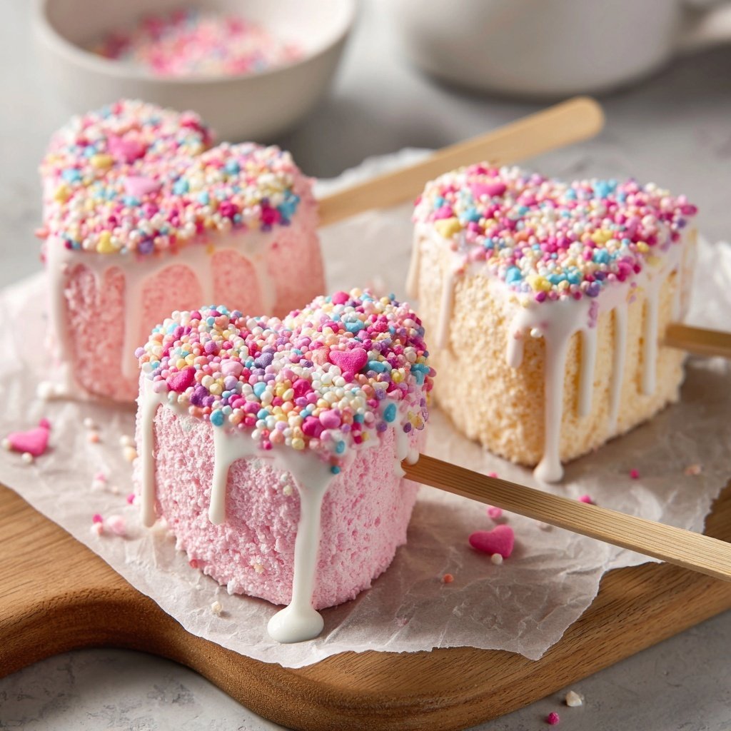 Valentine Marshmallow Pops