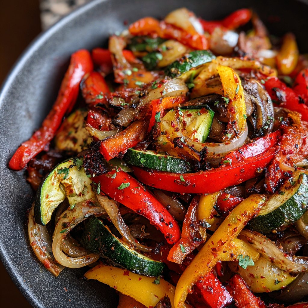 Smoky Paprika Veggie Skillet