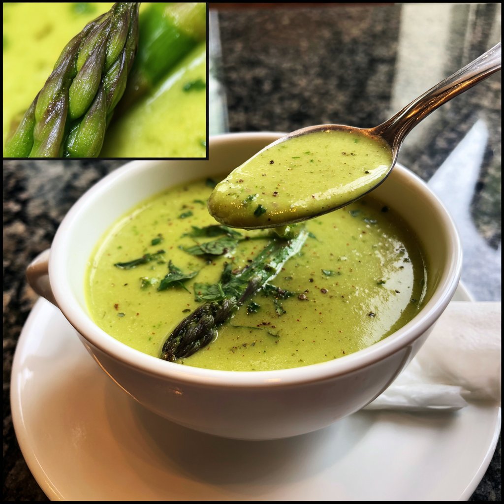 Spring Soup With Asparagus