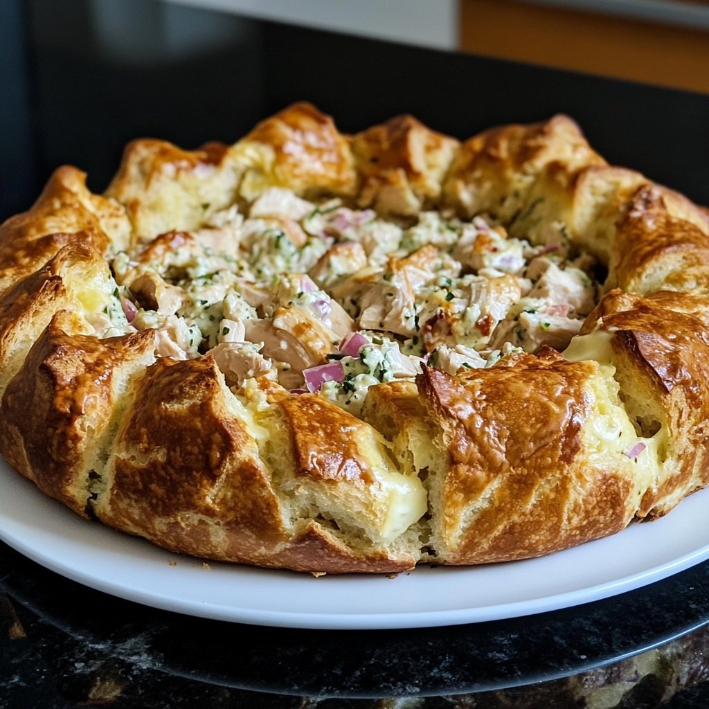 Tomatenbroodjes met Kipsalade